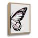 August Grove® Butterfly Wings II On Canvas by House Fenway Print Canvas in White | 36 H x 48 W x 2 D in | Wayfair 474E3B699B1340479F9D3AAF0400184D