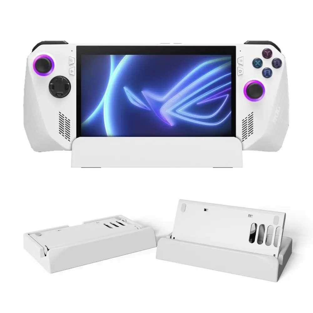 Support de support de Console multi-angle, support de jeu réglable en plastique, accessoires de Console de jeu pliables pour Asus Rog Ally