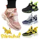 Chaussures de course en maille respirante Pokemon Pikachu pour enfants chaussures décontractées