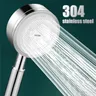Soffione doccia in acciaio inox 304 soffione doccia pressurizzato per bagno soffione doccia ad alta