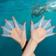 Silikon Schwimm flossen Flipper Männer Frauen Kind Schwimmbad Sport profession elles Training Finger