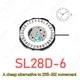 China Sunon Sl28 Sl28-6 Quarz werk Ersatz drei Hände Kalender Datum eine billige Alternative zu