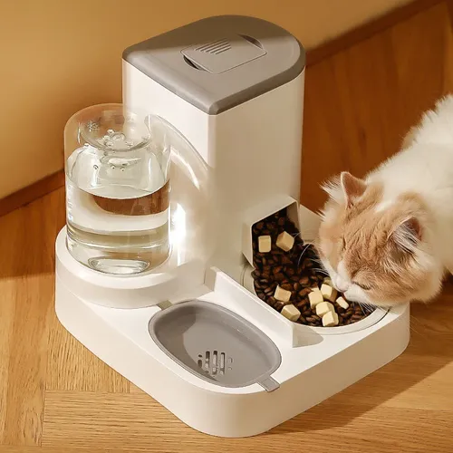 Automatische Katzenfutter-und Wasser fütterung vorrichtung Hunden apf Katzen becken