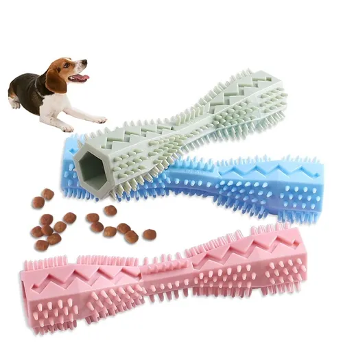 Haustier Zahnen Spielzeug Hund Kau stock Biss resistent Haustier Spaß undichtes Essen Spielzeug