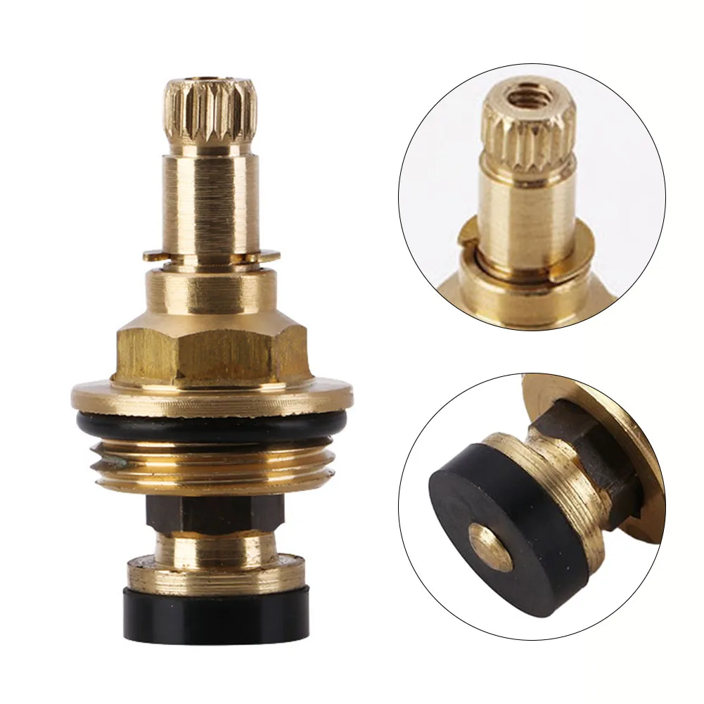 Messing Langsam Öffnung Spule Wasserhahn Heißes Und Kaltes Wasser Spule G1/2 Küche Waschbecken Mischbatterie Stream Sprayer Kopf gelb Mischbatterie