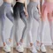 Fitness Frauen Sport nahtlose Leggings hohe Taille elastische Yoga Leggings Fitness studio Training