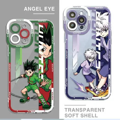 Hunter × hunter phone case für apple iphone 15 pro max 13 14 plus 12 mini 11 pro xr 8 se 7 6s xs max