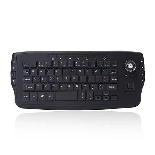 Jomaa 2 4g drahtlose Trackball-Tastatur mit Trackball-und Scrollrad-Mini-USB-Tastatur für