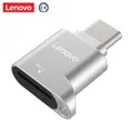 Lenovo D201 USB Typ C Kartenleser 480Mbps 512GB USB-C TF Micro SD OTG Adapter Typ-C speicher