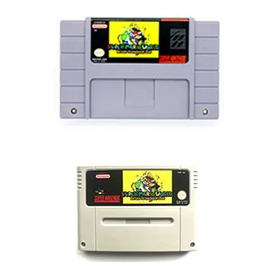Super Mo World Return to Dinosaur Land Spielkassette Für Snes NTSC Pal Videospiel Image