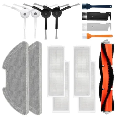 Für XiaoMi Mi Roboter Vakuum-Mopp 2 Lite / 2 Pro / MJSTL / MJST1S / MJST1SHW Staubsauger teile Mopp Tuch Hepa-Filter Wichtigsten Pinsel Image