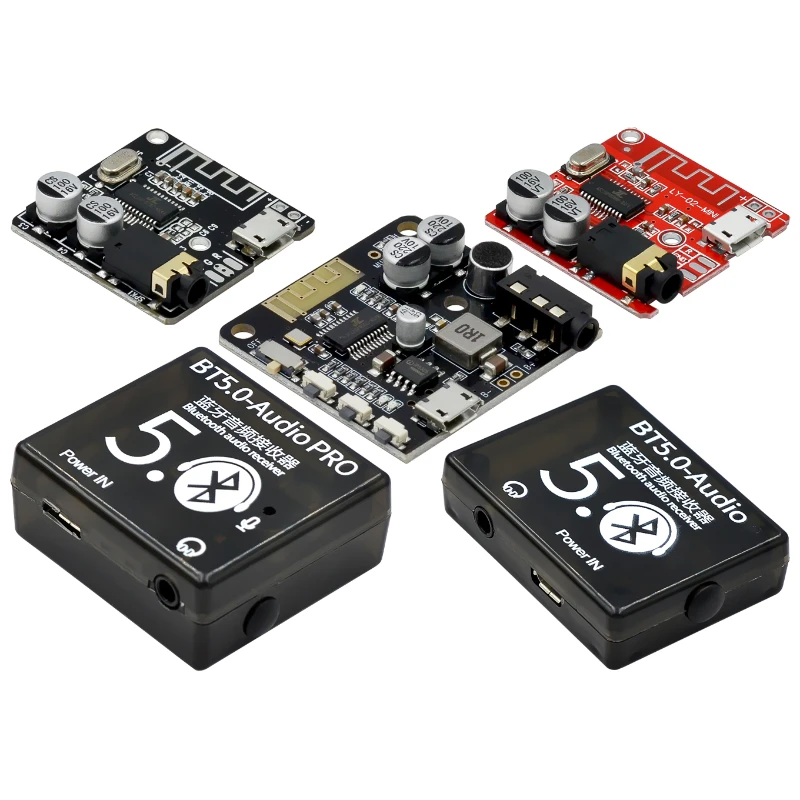 DIY Bluetooth Audio Receiver Board Bluetooth 4,0 4,1 4,2 4.0 MP3 verlustfreie Decoder Board Wireless Stereo Musik modul 5,0-5V Image