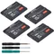 4X 1350 mAh CTR 003 CTR-003 Akku Akkus für Nintendo 2DS, 3DS 2DS XL CTR-A-AB Wireless Controller