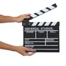 30x27cm Regisseur Videos zene Clapper board Holz TV Film Kino Schindel Fotografie Requisite für Vlog
