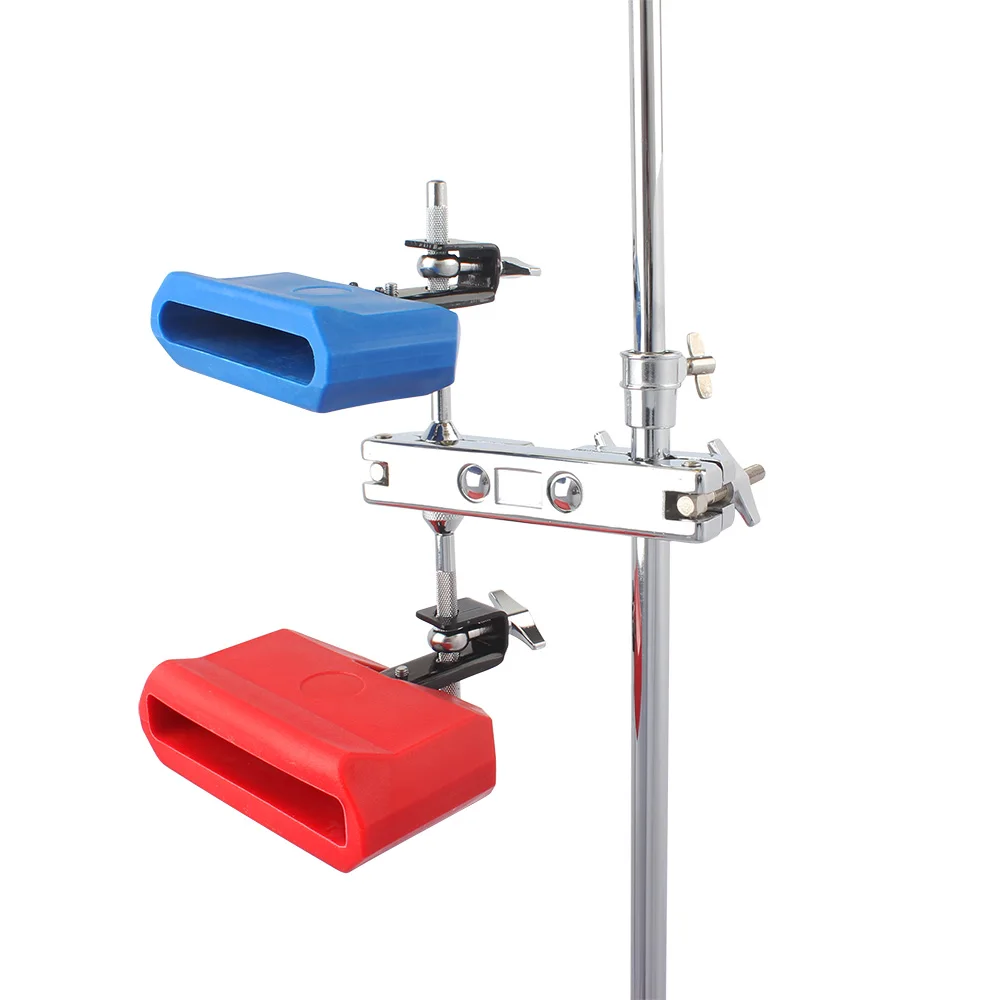 Cowbell hochwertige Farbe Trommel Cowbell Clapper Set Pitched langlebige Höhen Jazz Drum Abs Bell Percussion Drums Teil Zubehör Image