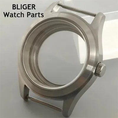 Bliger 36mm/39mm silber schwarz glod sterile uhr gehäuse saphirglas edelstahl uhr gehäuse fit nh35