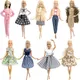 NK 1 Pcs Puppe Kleid Mix Stil Moderne Kleidung Mode Kleid Casual Rock Für Barbie Zubehör Kind