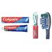Colgate Toothpaste Cavity Protection Bundle With Colgate Toothbrush 360 Whole Mount Clean Fh Medium 42Mm (8Oz)