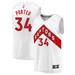 Jontay Porter Youth Fanatics Branded White Toronto Raptors Fast Break Replica Custom Jersey - Association Edition