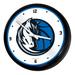 "Dallas Mavericks 18.75"" Retro Lighted Wall Clock"