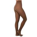 Nur Die Warm & Transparent extra haltbar 80 DEN warme Fein-Strumpfhose beige durchscheinend Komfortbund Damen