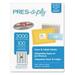 (6 Pack Value Bundle) MYXIO Pres-A-Ply Laser Address Labels 1 x 2-5/8 White 3000/Box