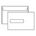 Digi-Clear Window Booklet Envelopes 6 x 9-1/2 24# 6-Style Window White Laser Compatible (Box of 500)