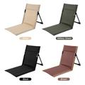 Nebublu Folding Beach Chair Camping Lightweight Single Chair Camping Portable Leisure Chair Travel Integrated Backrest Chair