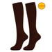 Luxalzxs 3 Pairs Compression Socks for Women and Men Athletic Soccer Football Tube Socks Knee-High Sport Socks for Running Hiking