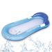 Inflatable Floating Row On Water Inflatable Water Recliner Water Inflatable Bed blue