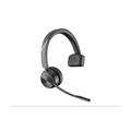 Poly Wireless DECT Headset System For Desk Phones - Mono - Wireless - DECT - 393.7 ft - Over-the-head - Monaural - Ear-cup - Noise Cancelling Microphone