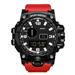 Leadrop Electronic Watch Silicone Band Comfortable Large Screen Number Display Multifunctional Outdoor Sports Watch