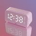 Home Appliances ZKCCNUK Mini Retro Mirror Bluetooth Speaker Dual Alarm Clock Real-time Temperature With Invisible Phone Stand Pluggable Card Long Battery Life With Lithium Battery Clearance