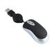 Leadrop Universal Telescopic 3 Keys 1600DPI Computer Laptop USB Optical Mini Wired Mouse