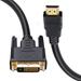 Leadrop DOONJIEY High Clarity 1080P HDMI-compatible Male to DVI-D Male Bi-directional Adapter Cable for HDTV