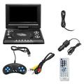 DVD Player 7.8 Inch Rotatable LCD Screen Portable VCD Compact Disc MP3 Viewer Car Entertainment