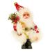 Santa Claus Doll Decoration Christmas Santa Claus Toys Xmas Dolls for Kids Xmas Birthday Gift Holiday Party Ornaments Stuffed Office Table