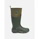 Muck Boot Unisex Muckmaster Hi Wellies Moss - Green - Size: 10/10