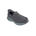 Extra Wide Width Men's Skechers® Casual GO WALK® Flex Slip-Ins by Skechers in Grey (Size 11 WW)