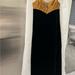 Gucci Dresses | New With Tags Attached! Gucci Camel And Black Velvet Gown | Color: Black | Size: 36