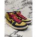 Nike Shoes | Nike Terminator High Michigan 318677 741 Yellow/ Navy Mens Size 5 (Womens 6.5) | Color: Yellow | Size: 5