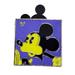 Disney Jewelry | Disney Pin Wdw Hidden Mickey 4 Of 5 Neon Mickey Purple Square 2010 | Color: Blue/Yellow | Size: Os