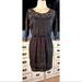 Anthropologie Dresses | Anthropologie Stacy Woo Souvenir Edition Black Lace Dress Nwt New M | Color: Black | Size: M