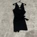 Zara Dresses | Medium Zara Black Cocktail Mini Dress | Color: Black | Size: M