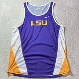 Nike Shirts | Mens Nike Lsu Tigers Track Singlet Ncaa Large | Color: Purple/Yellow | Size: L