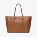 Michael Kors Bags | Michael Kors Jet Set Medium Saffiano Leather Top-Zip Tote Bag Tan/Cognac | Color: Brown/Tan | Size: Os