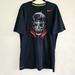 Nike Shirts | Nike Dri Fit Activewear Skull Football Mens Lt Large Tall Short Sleeve T Shirt | Color: Black | Size: Lt