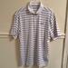 Under Armour Shirts | Men’s Sz L Under Armour Men’s Golf Polo In Good Used Condition | Color: Gray/White | Size: L