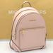 Michael Kors Bags | Michael Kors Adina Medium Backpack Powder Blush Color | Color: Gold/Pink | Size: Medium 9.5"L X 11.5"H X 5.5” D