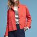 Anthropologie Jackets & Coats | Anthropologie Chino Women's Red Orange Swing Lightweight Jacket Size Medium | Color: Orange/Red | Size: M